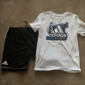 Boys 2pc Adidas outfit